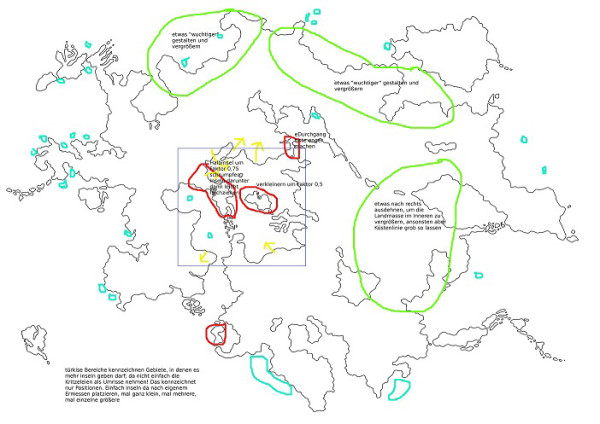 Lorakis - Die Entstehung einer Weltkarte | Splittermond